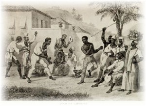 Korabeli capoeira ábrázolás